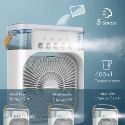 Mini Aire Portátil AquaFresco™: Refrescá Tu Espacio al Instante