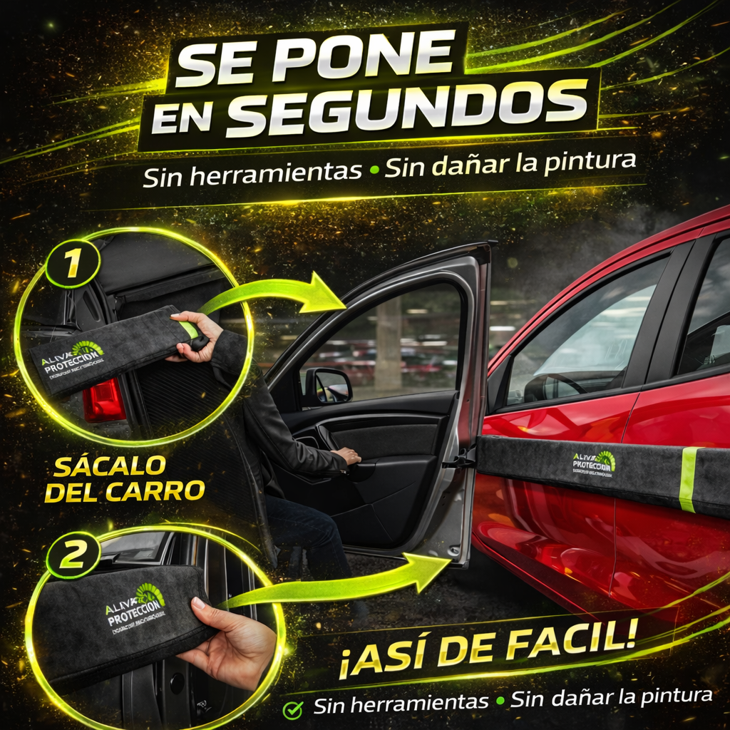 ParkGuard 2x1 – Protector Magnético de Puertas