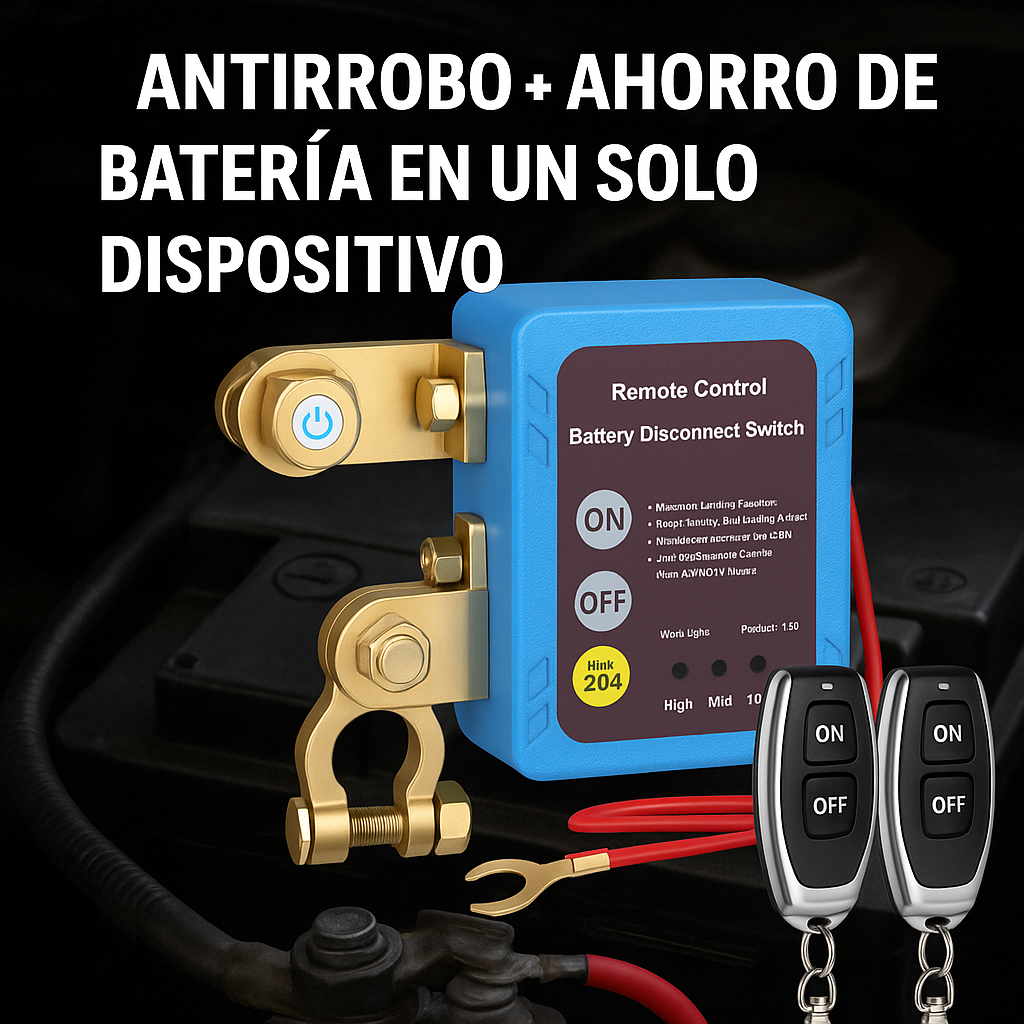 PowerLock™- Antirrobo y ahorro de batería en un solo dispositivo