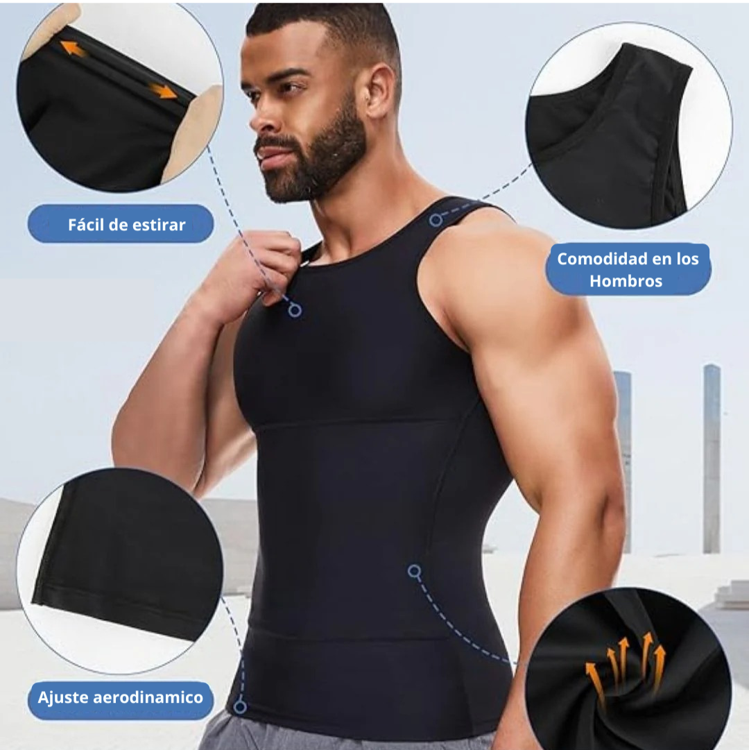 CoreMax™ - Camisilla Moldeadora para Abdomen y Pecho