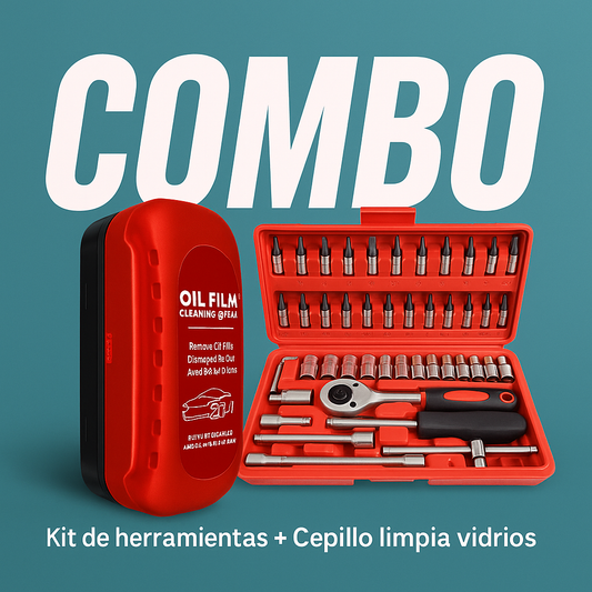 Combo Premium: Herramientas Multiusos + GlassShield para Cristales Claros