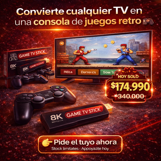 GameStick 8K Max - Consola De Videojuegos