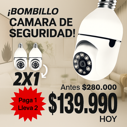 2x1 CamSafe360™ – La revolución en vigilancia casera