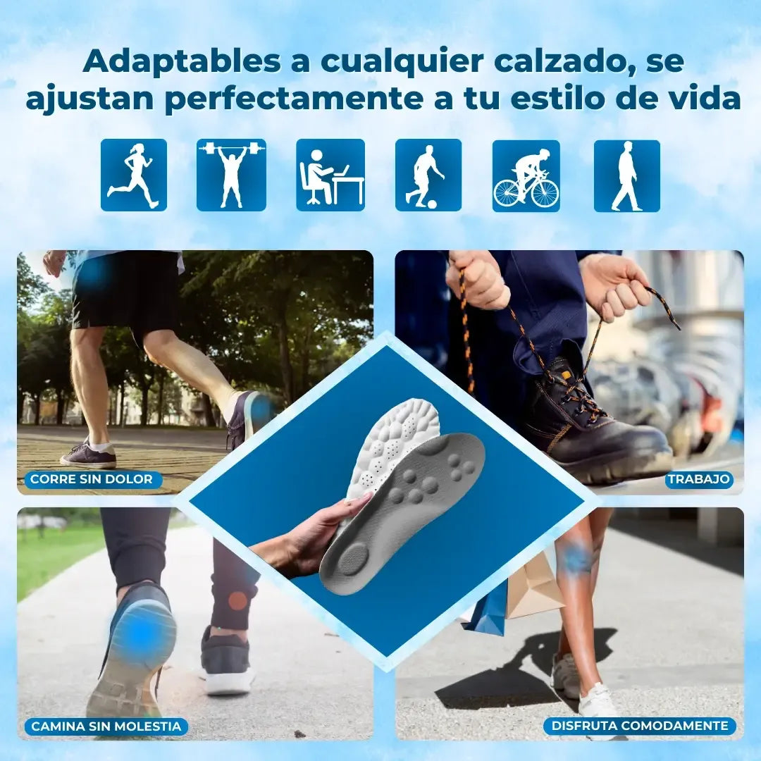 FlexiComfort™ - Camina con Comodidad y Alivio en Cada Paso