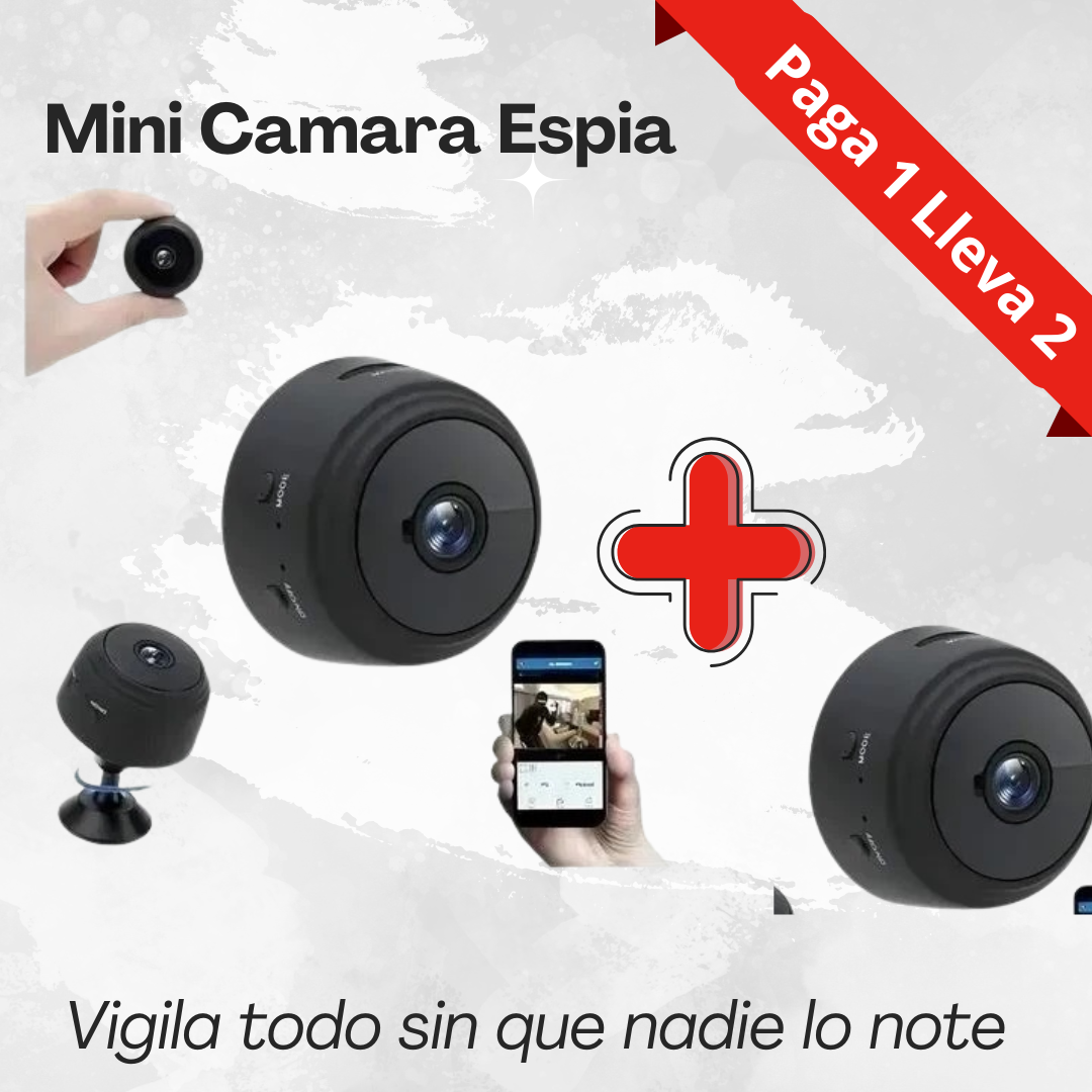 2x1 MiniCamara: Vigila todo sin que nadie lo note