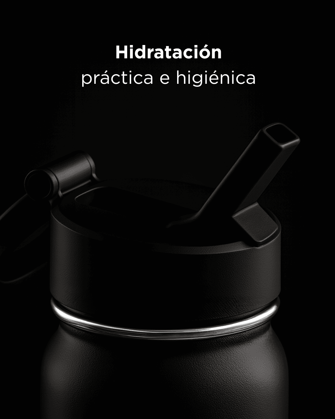 Combo vida activa: audífonos inalámbricos y termo con soporte magnético